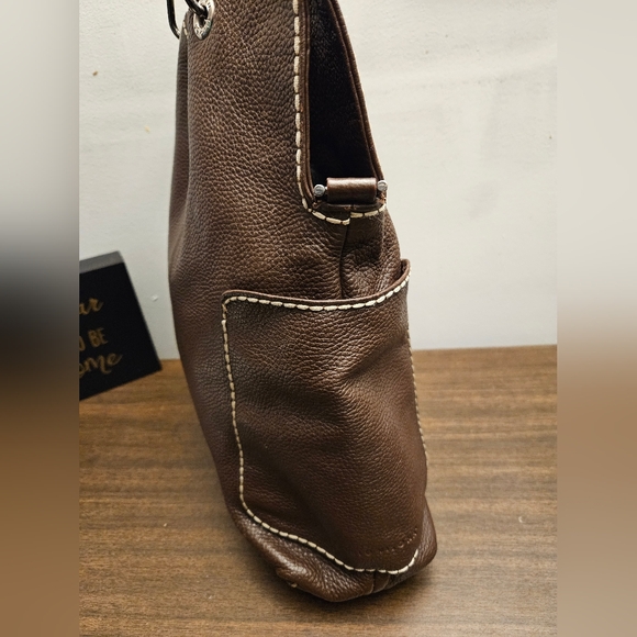 PLINIO VISONA Leather Hobo Bag - Picture 7 of 15